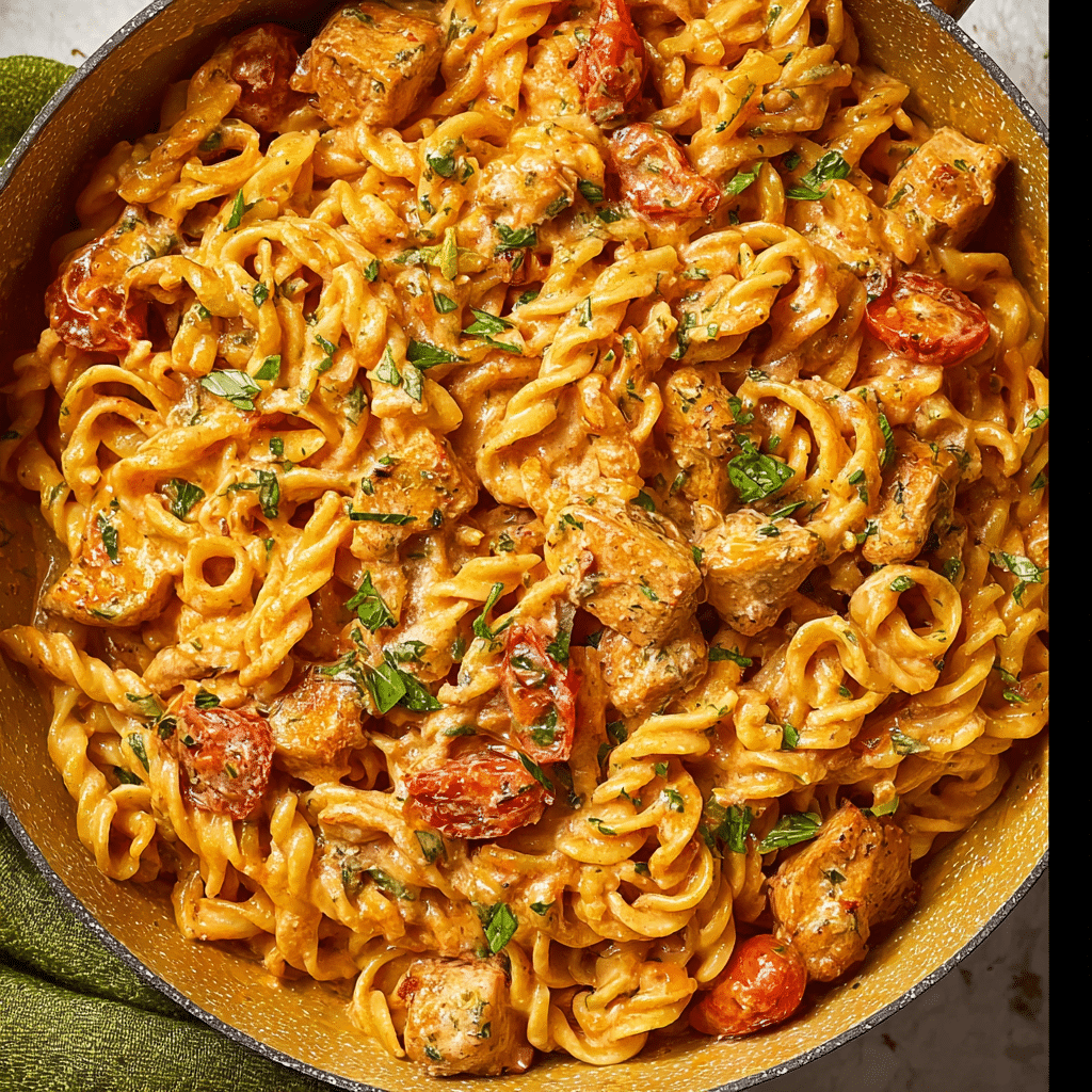 Creamy Tomato Chicken Pasta