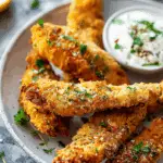 Crispy Oven Baked Chicken Tenders