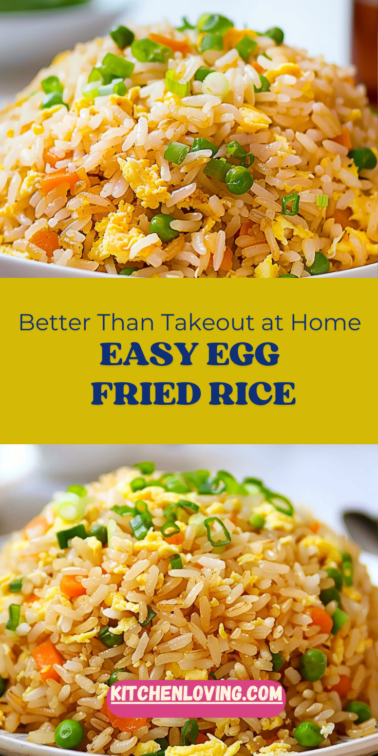 Easy Egg Fried Rice | Kitchen Loving