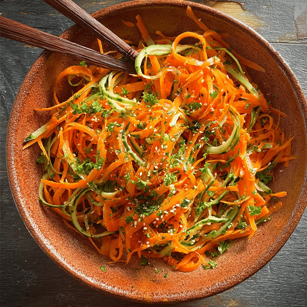 Cucumber Carrot Salad