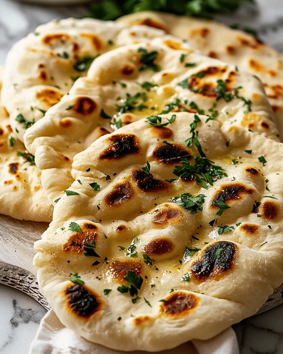 The Best Easy Garlic Naan Bread