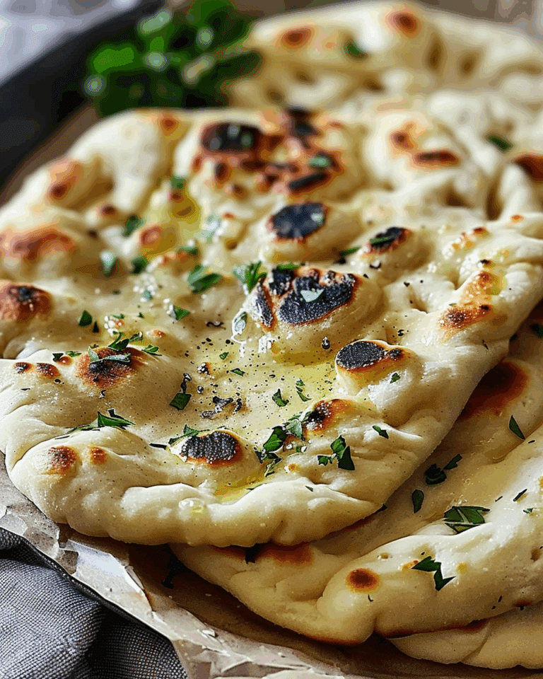 The Best Easy Garlic Naan Bread