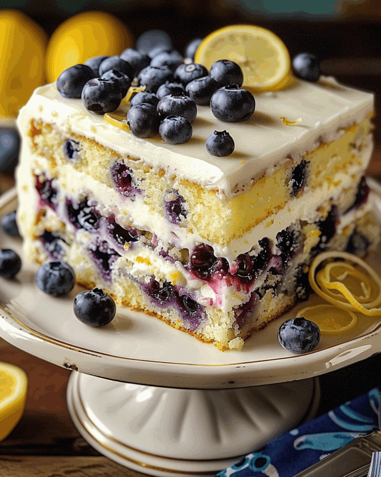 Lemon Blueberry Cake