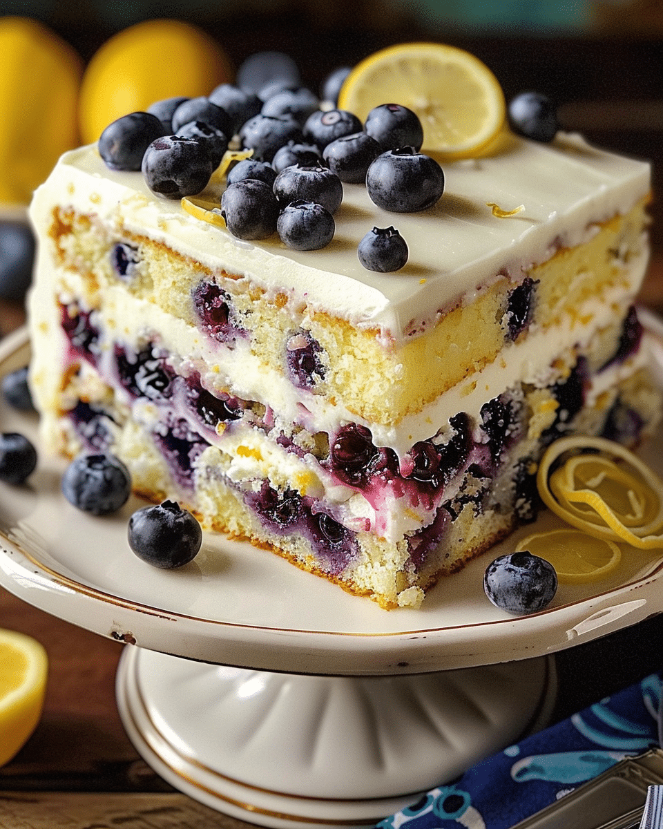 Lemon Blueberry Cake