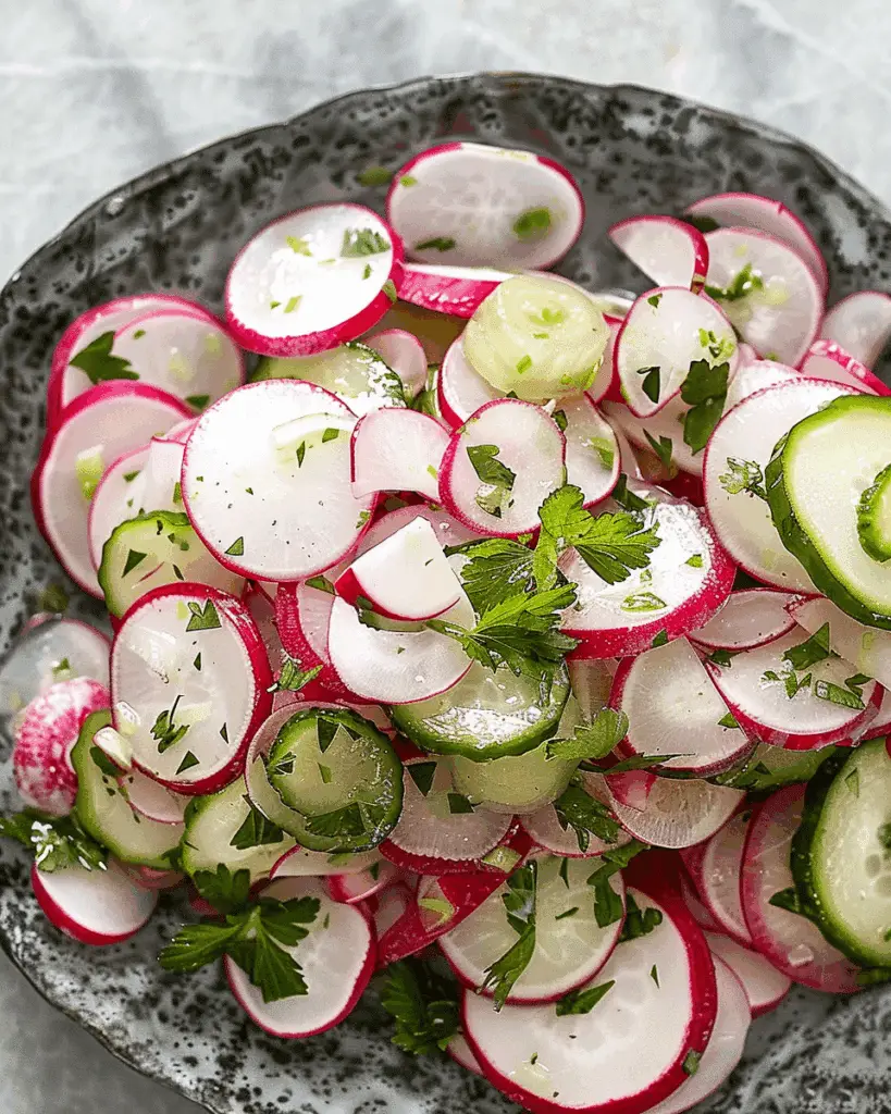 Easy Radish Salad