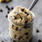 Chocolate Chip Edible Cookie Dough for One