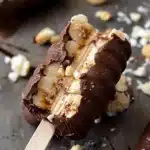 Frozen Snickers Banana Pops (Vegan & Gluten Free) 6 Frozen Snickers Banana Pops (Vegan & Gluten Free)