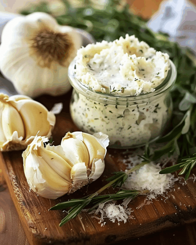Whipped Garlic Butter Recipe