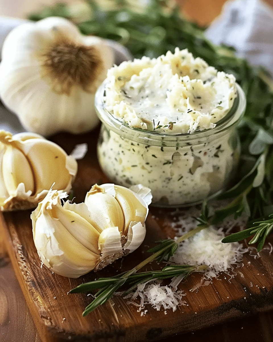 Whipped Garlic Butter Recipe
