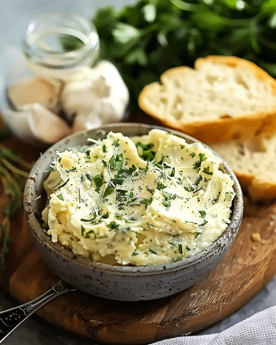 Whipped Garlic Butter Recipe