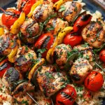 Greek Chicken Skewers