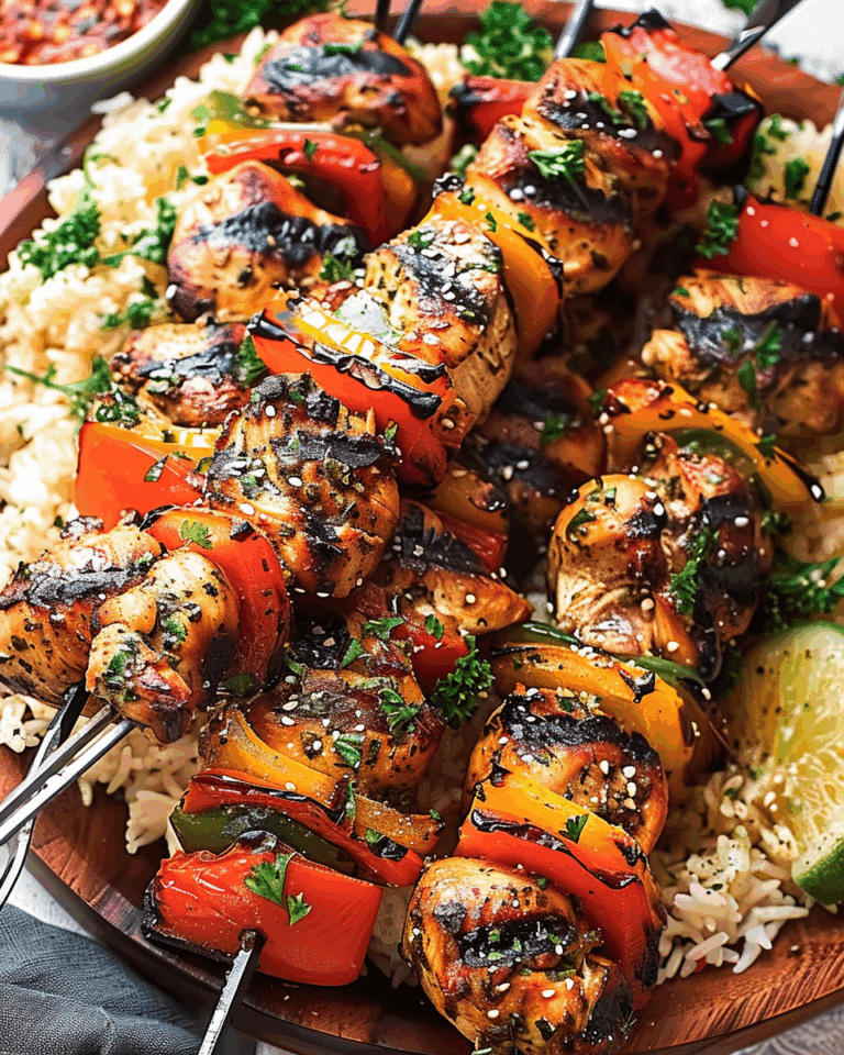 Greek Chicken Skewers