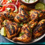 Greek Grilled Spatchcock Chicken