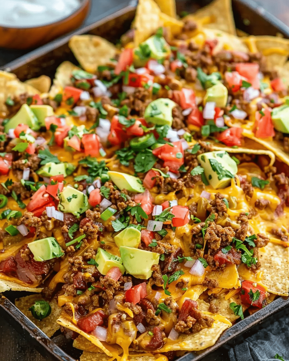 Ground Beef Nachos