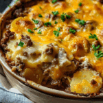 Hobo Casserole with Ground Beef & Potatoes – Quick & Delicious!