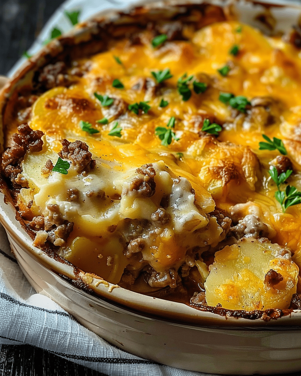 Hobo Casserole with Ground Beef & Potatoes – Quick & Delicious!