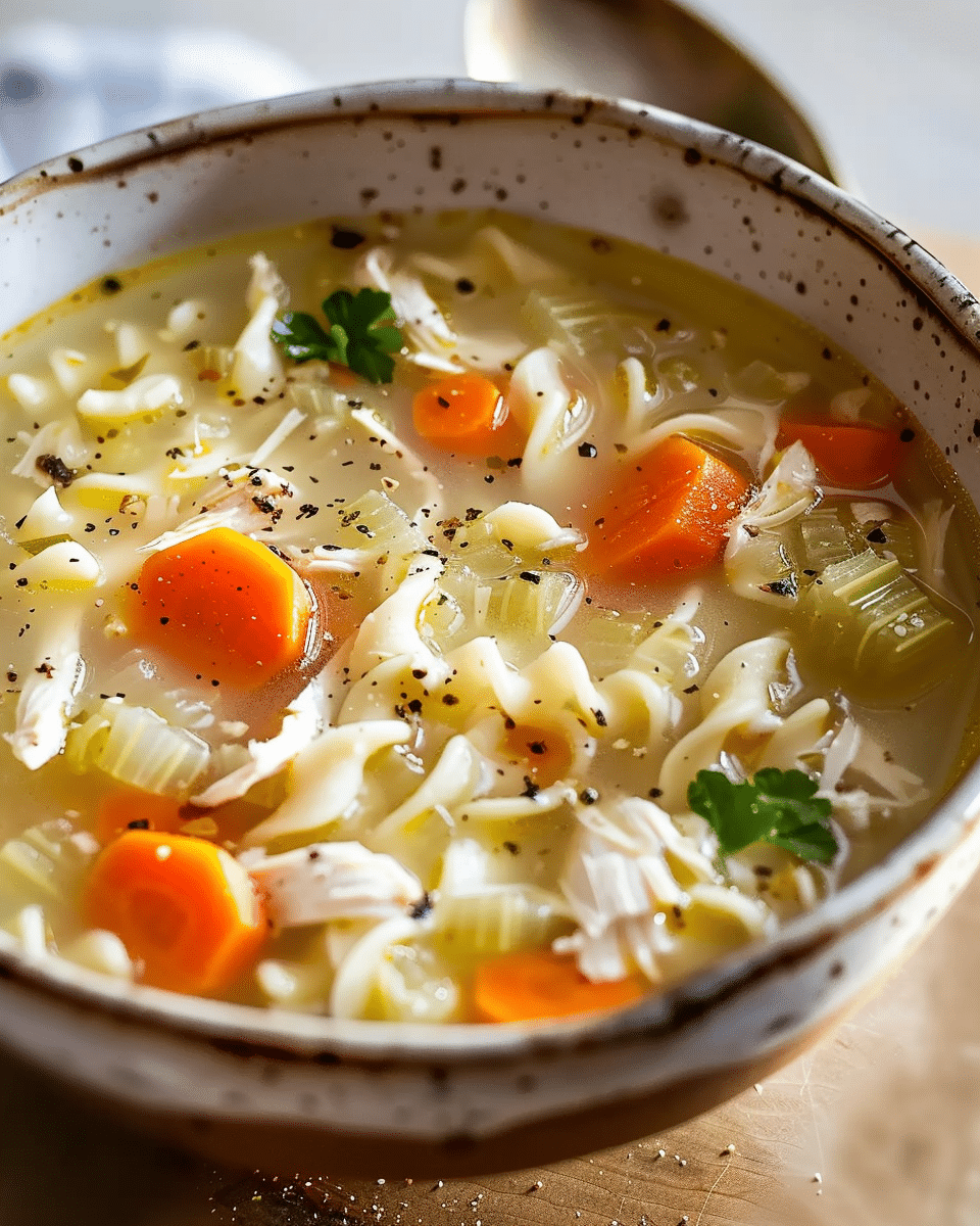 Chicken Carcass Soup (Homemade Recipe)
