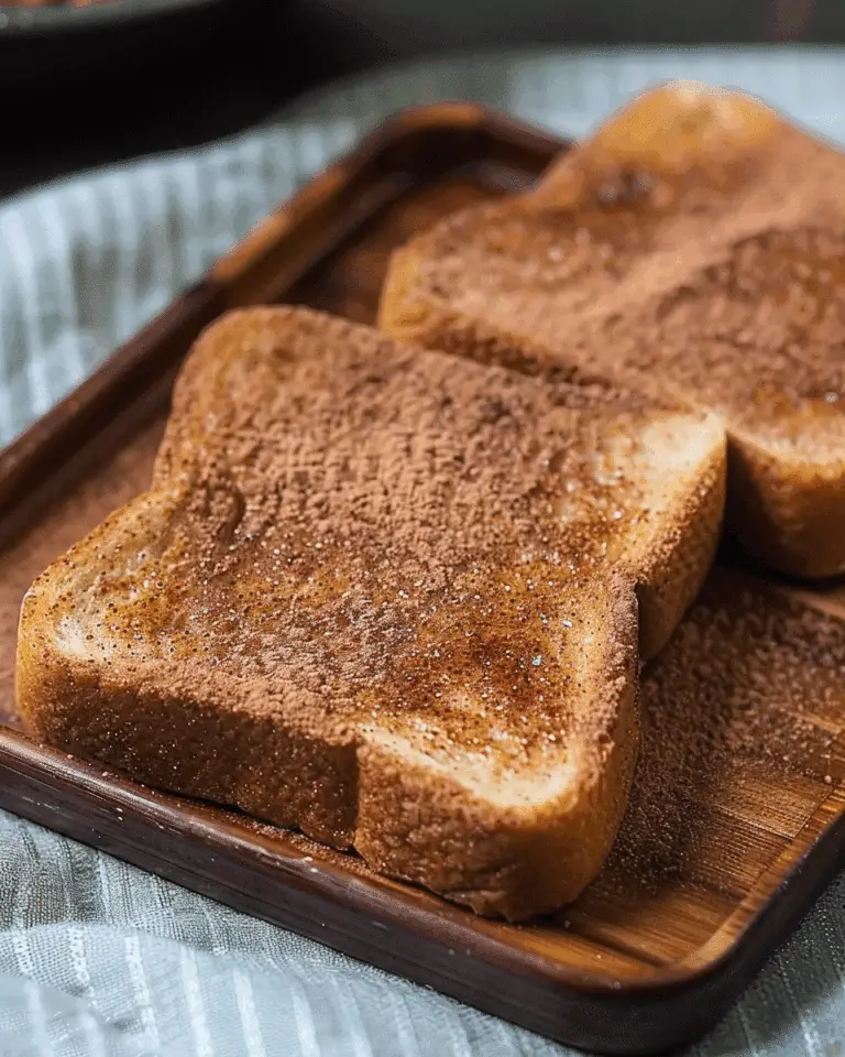 Homemade Cinnamon Toast