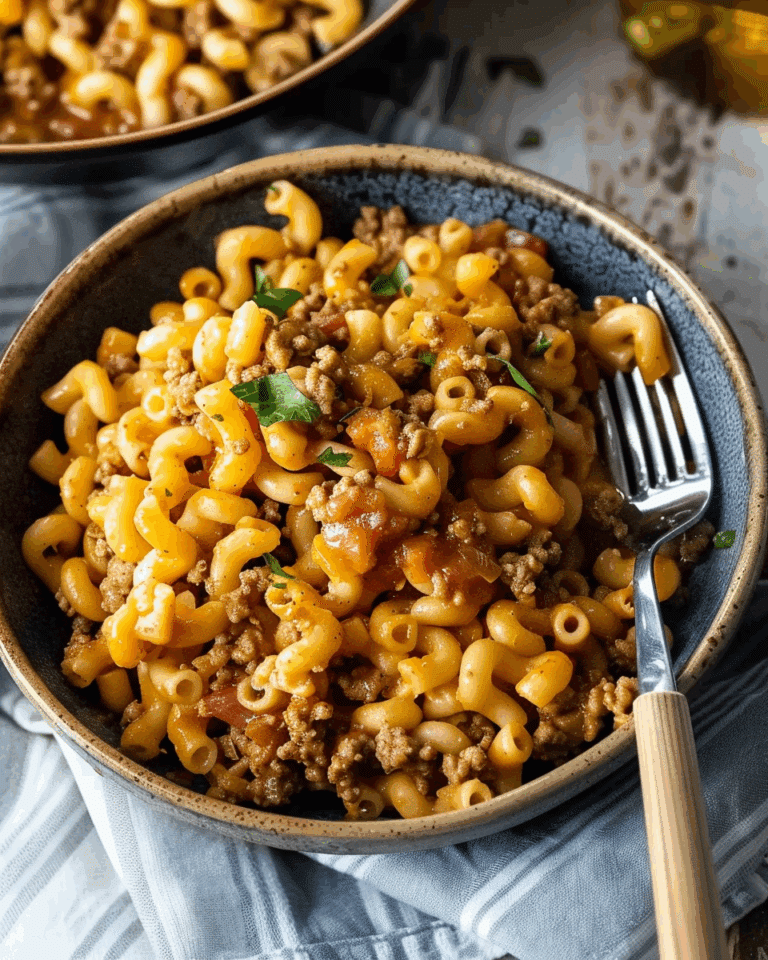Homemade Hamburger Helper