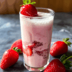 Homemade Korean Strawberry Milk
