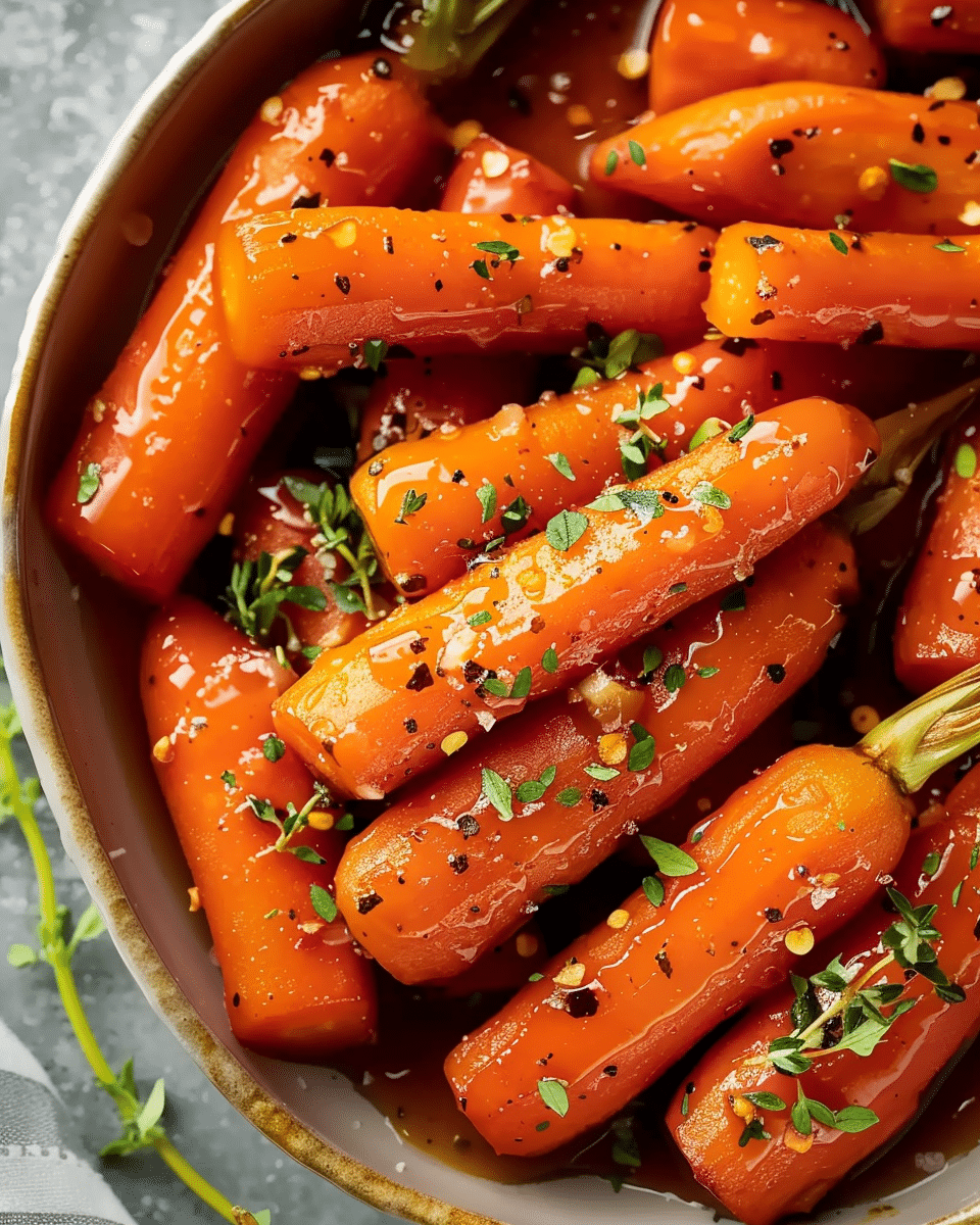 Easy Honey Glazed Carrots Recipe