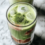Iced Protein Matcha Latte (Strawberry)