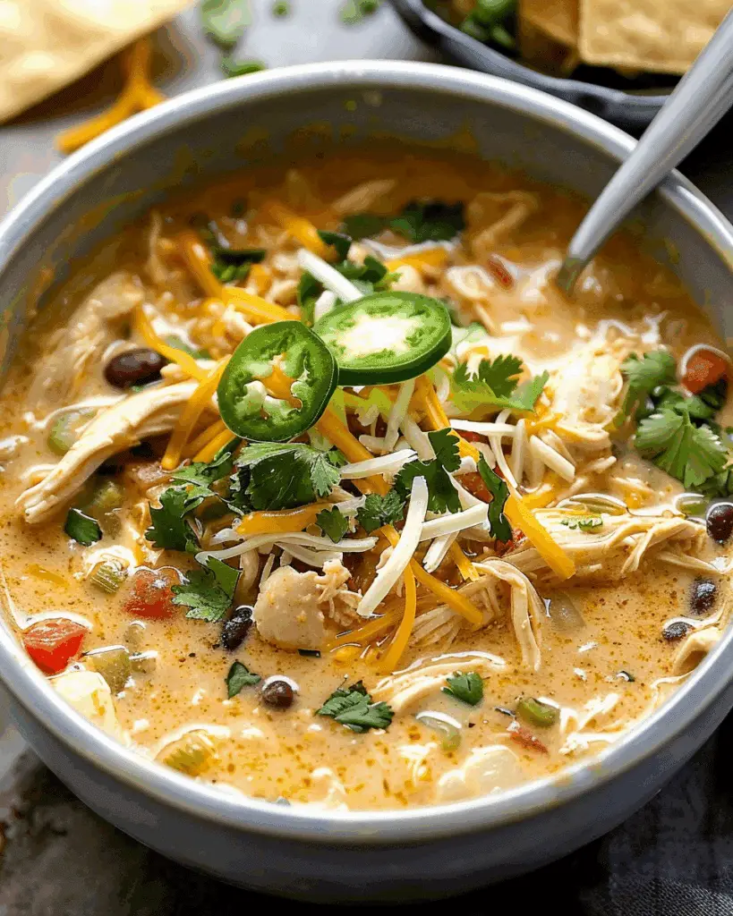 Instant Pot White Chicken Chili