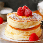 Fluffy Japanese Soufflé Pancakes