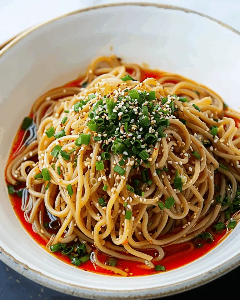 Easy Korean Sesame Noodles – Classic & Spicy