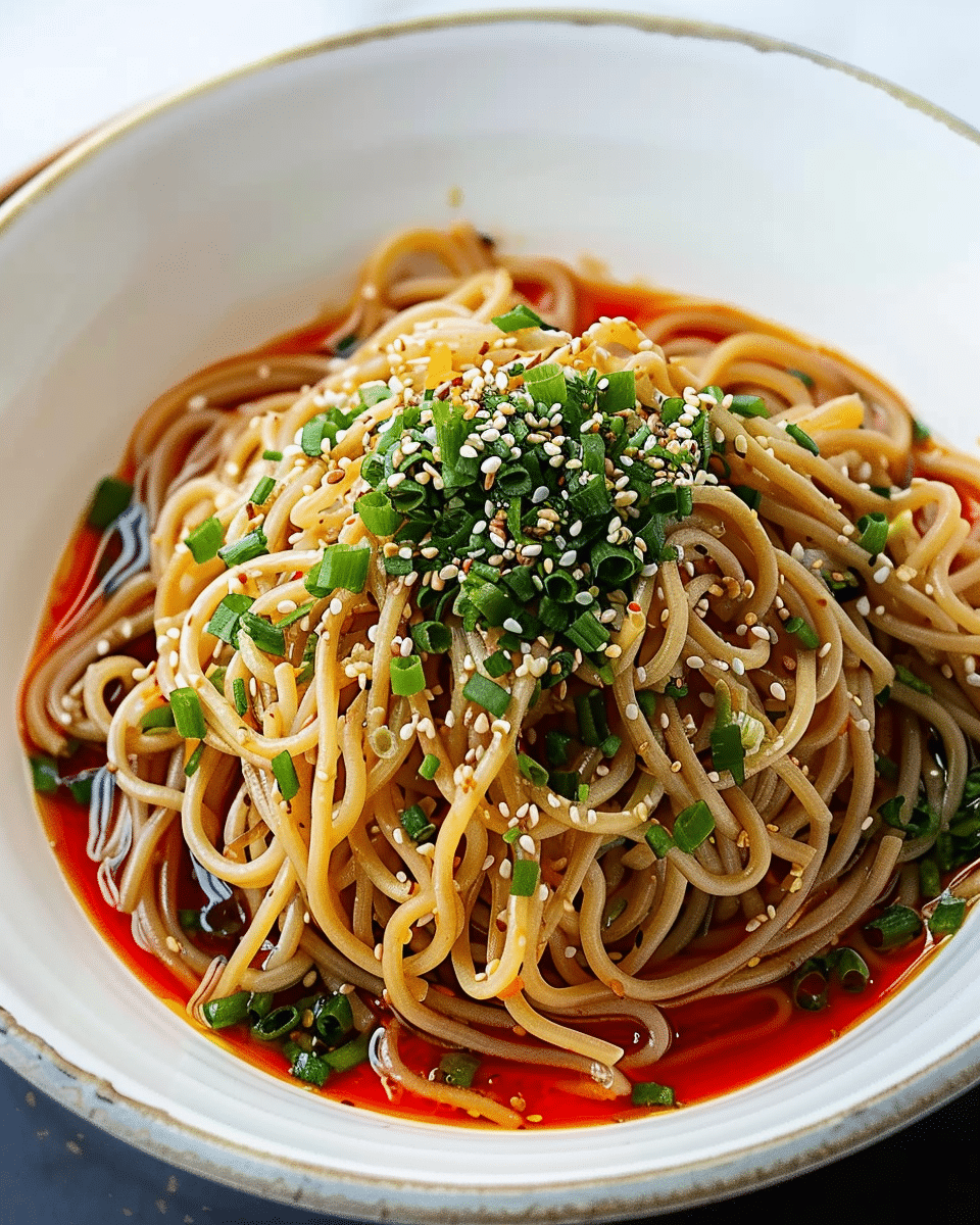 Easy Korean Sesame Noodles – Classic & Spicy