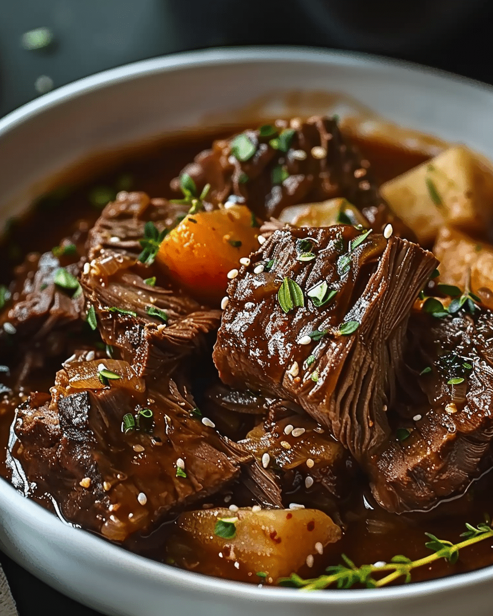 Korean Style Pot Roast Recipe