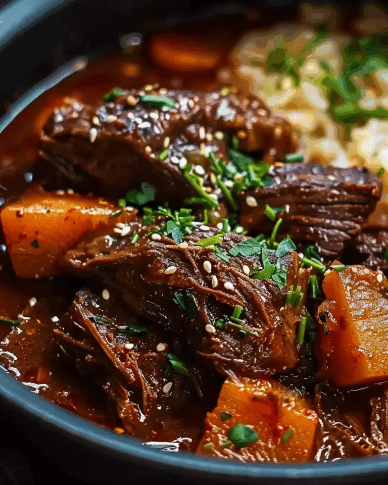 Korean Style Pot Roast Recipe
