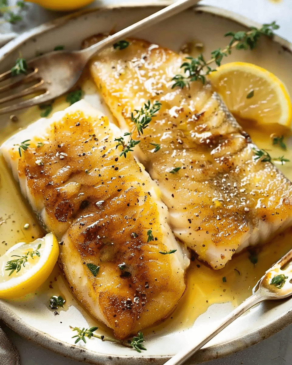 Lemon Butter Sauce for Fish