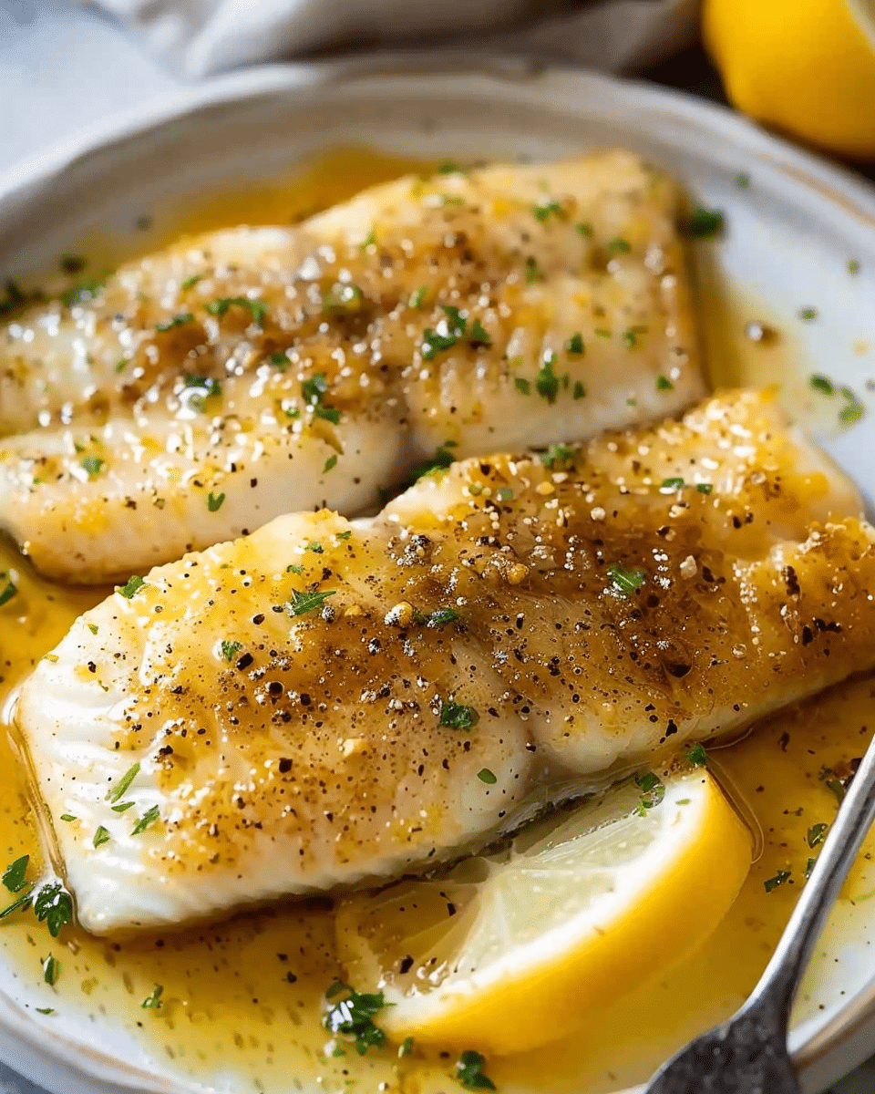 Lemon Butter Sauce for Fish