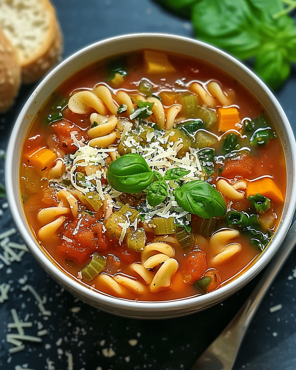 Homemade Minestrone Soup