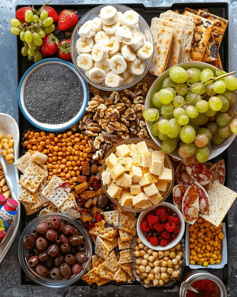 Movie Night Snack Board