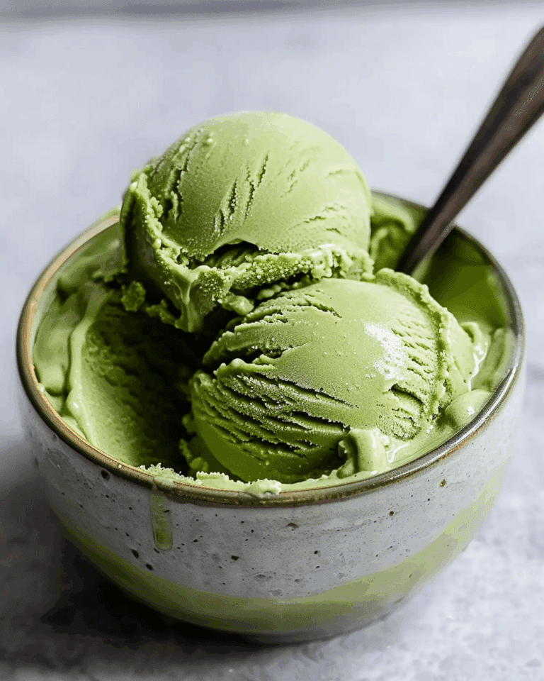 Ninja Creami Matcha Ice Cream (Protein Recipe)