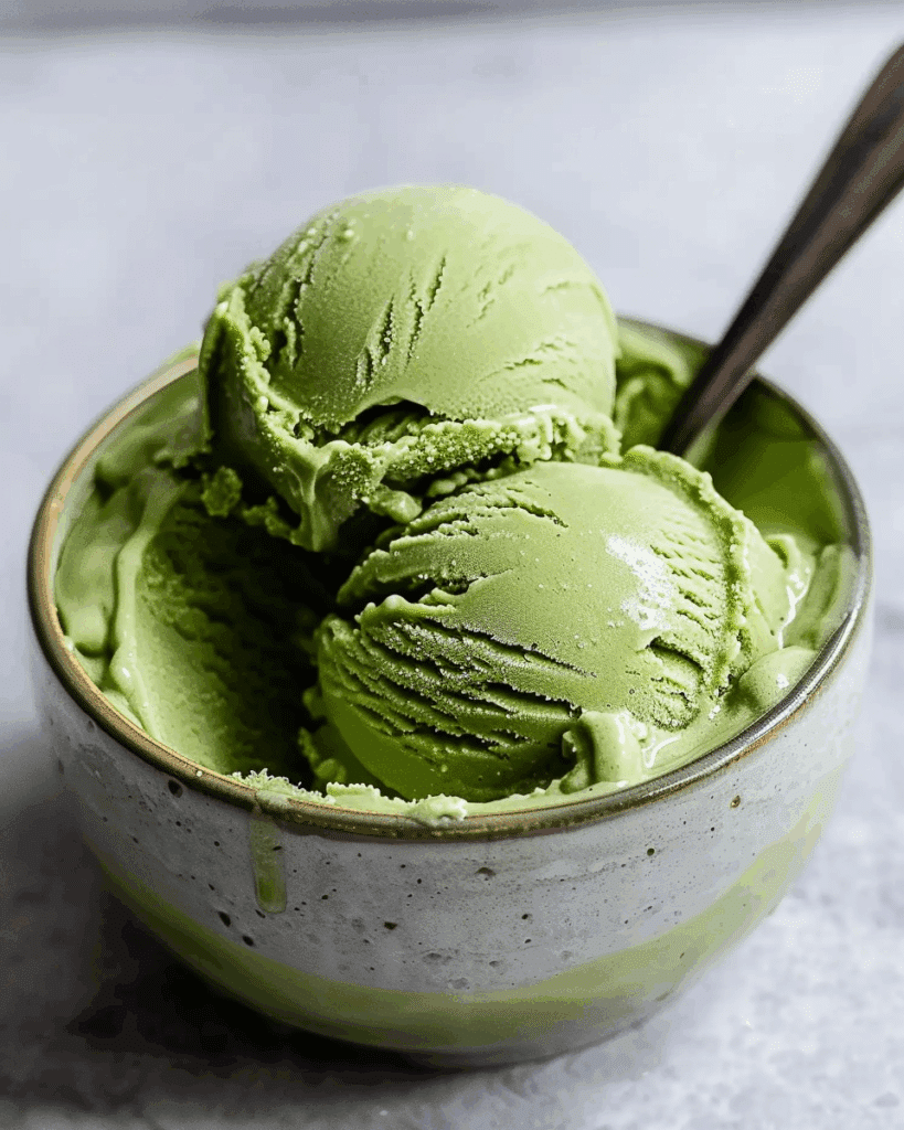 Ninja Creami Matcha Ice Cream (Protein Recipe)