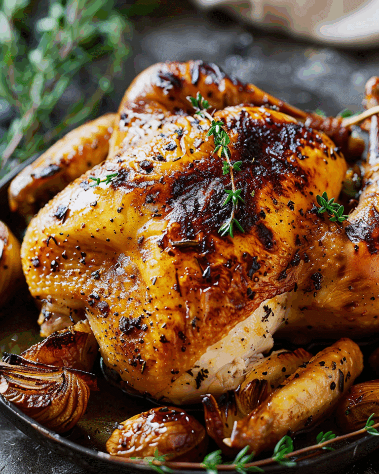 Oven-Roasted Chicken Recipe
