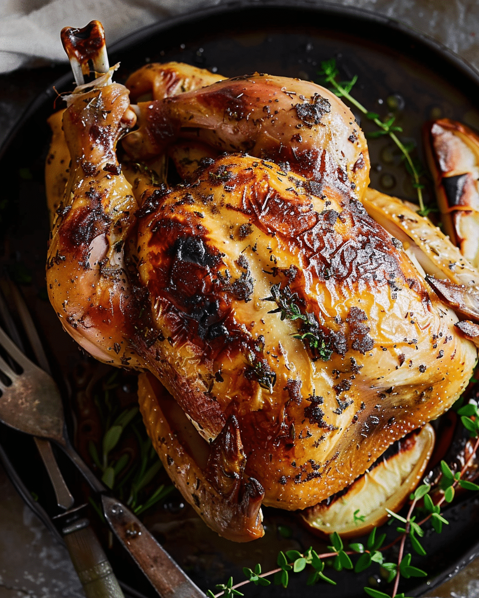 Oven-Roasted Chicken Recipe