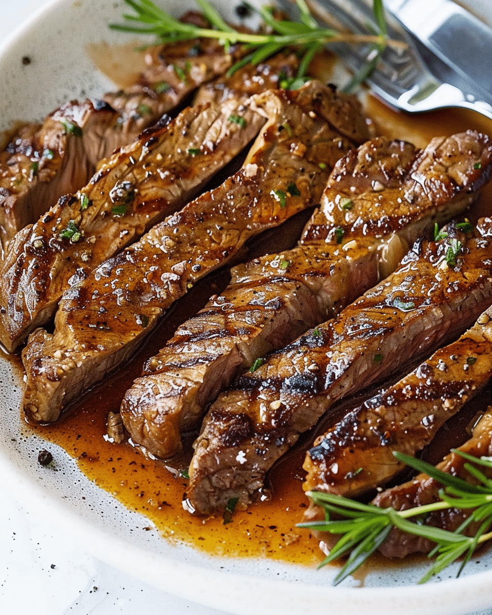 Pan‑Seared Steak in Butter Sauce