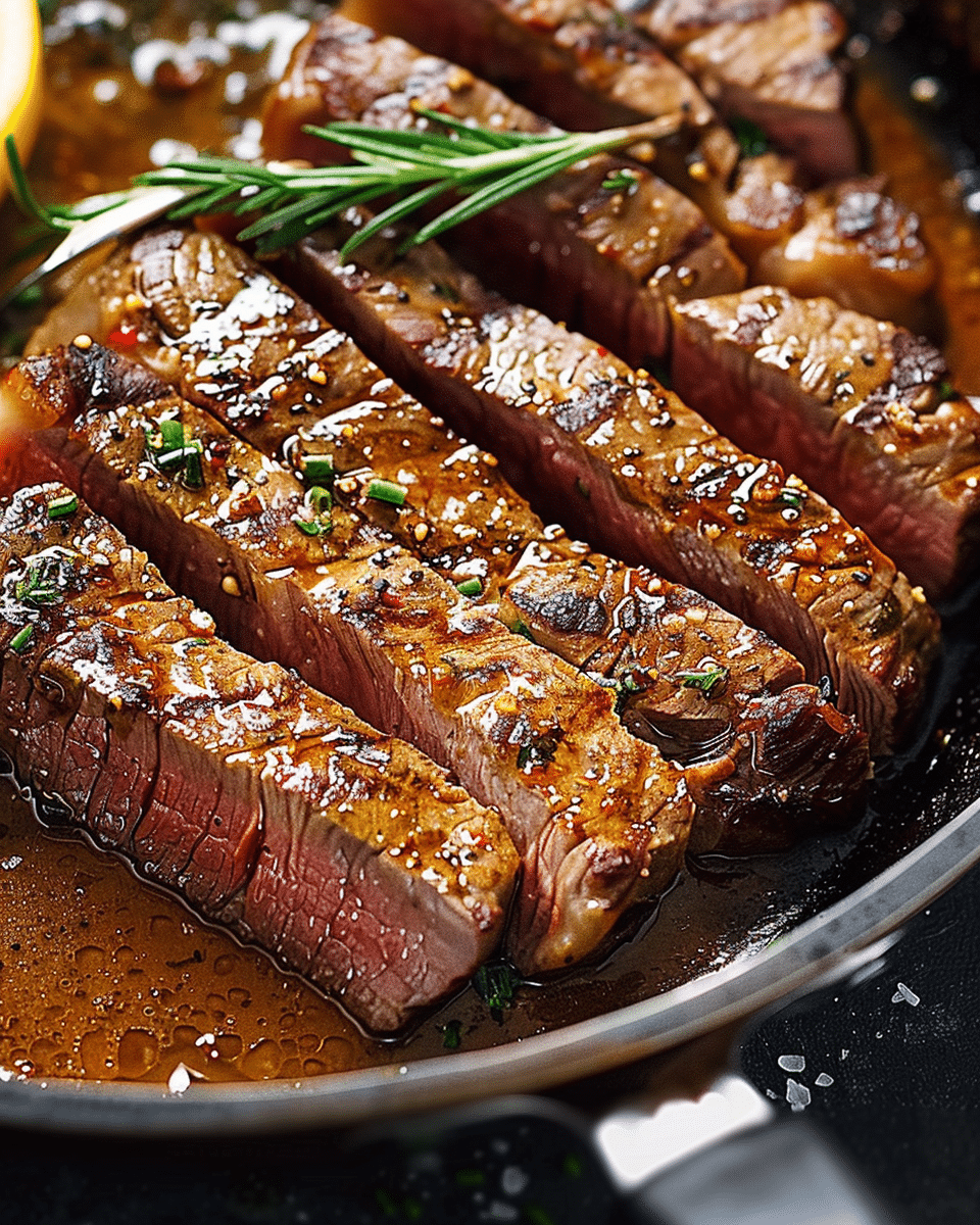 Pan‑Seared Steak in Butter Sauce