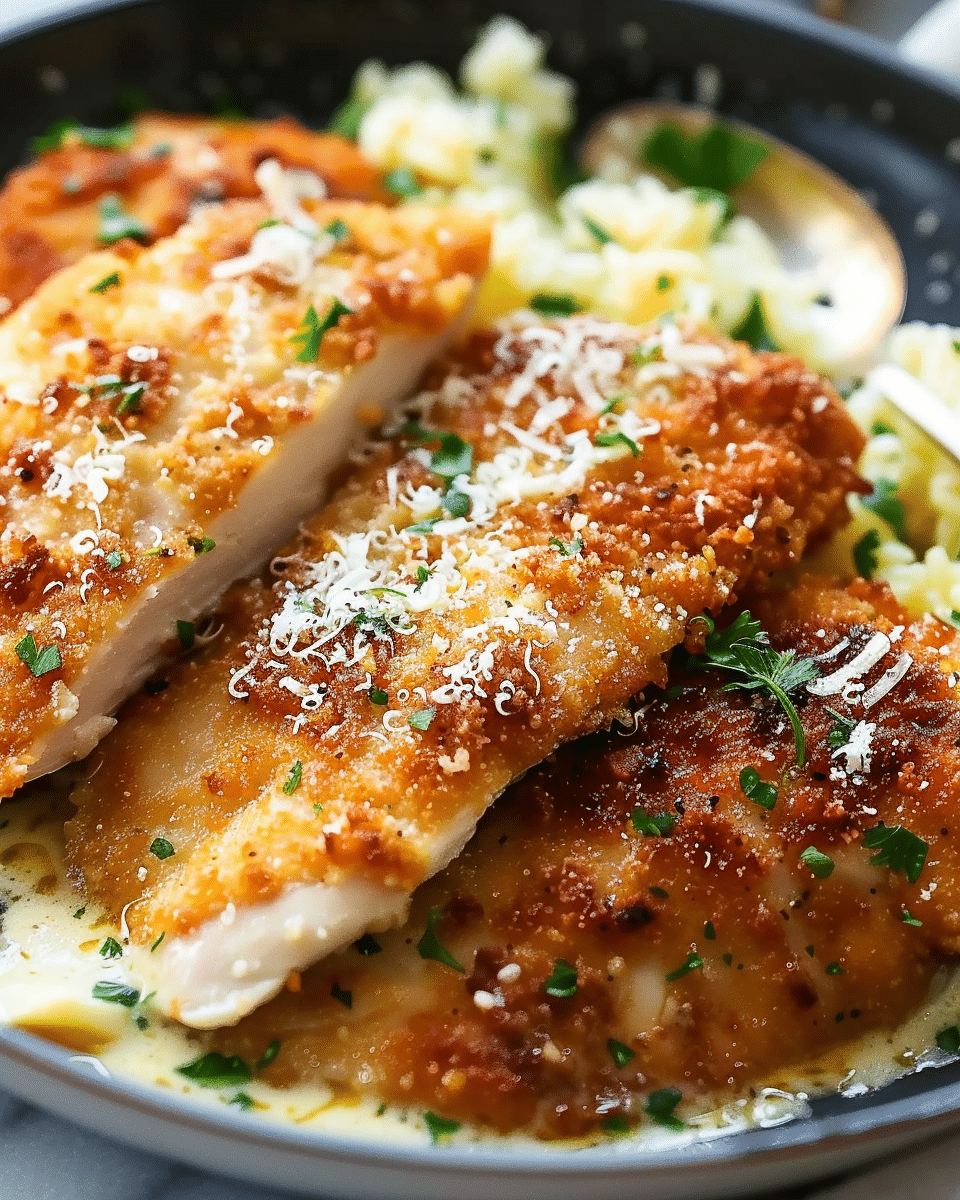 Crispy Parmesan Chicken Breast Recipe