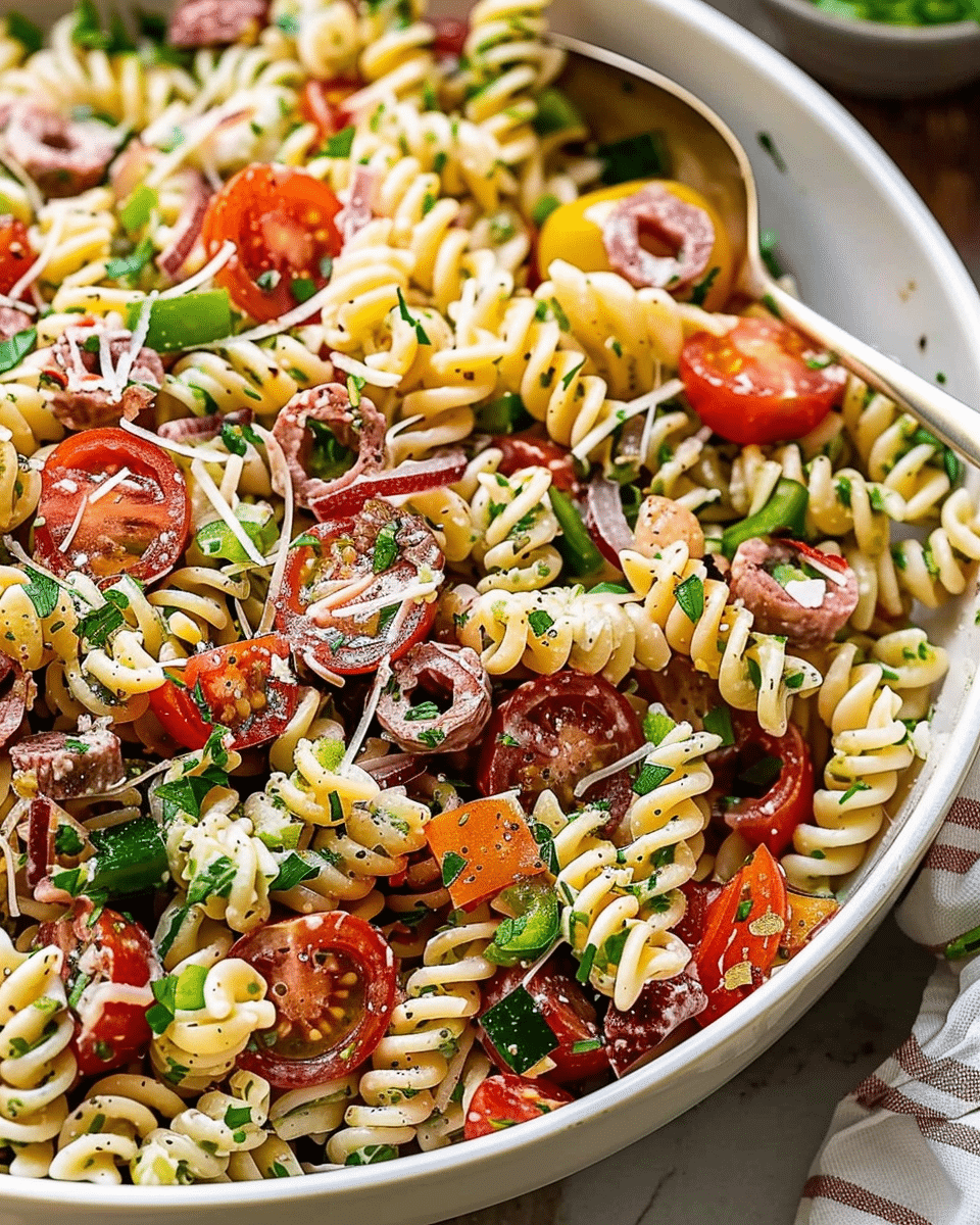 Zesty Italian Pasta Salad