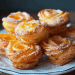 Peach Pie Cruffins