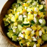 Pineapple Cucumber Salad With Feta