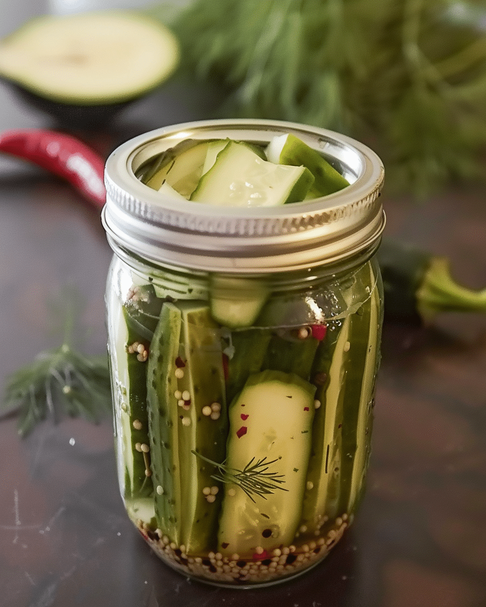 Refrigerator Pickles