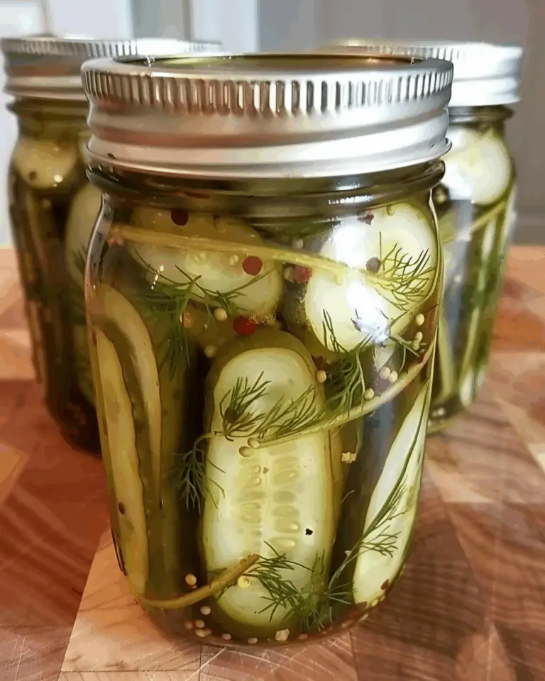 Refrigerator Pickles