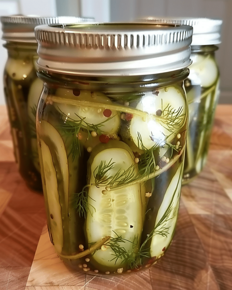 Refrigerator Pickles