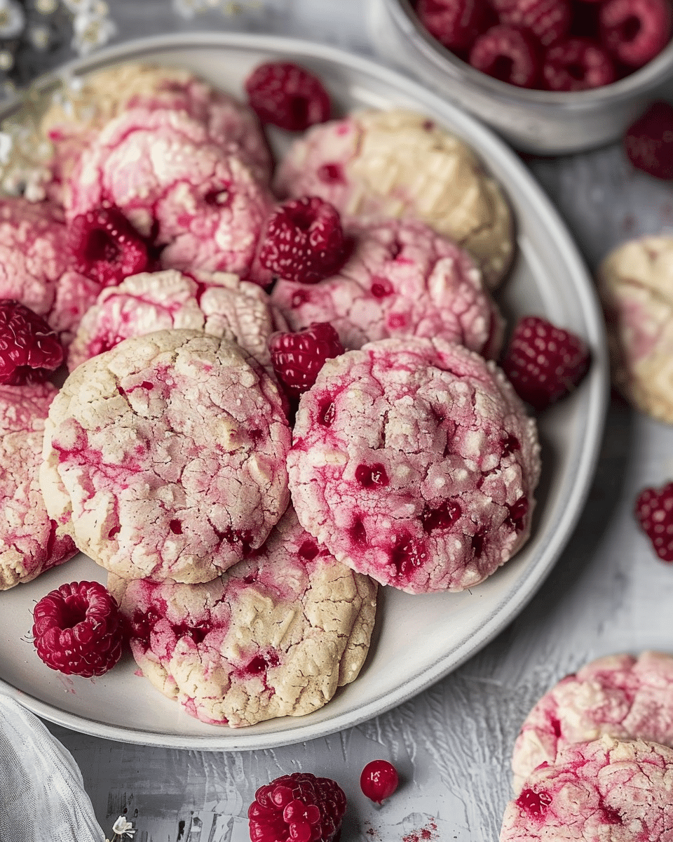 Raspberry Cookies
